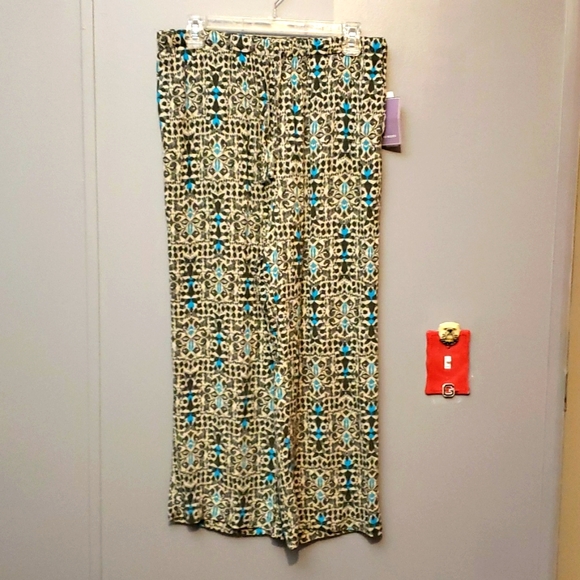 Laura Scott Other - Laura Scott Missy Crepon Seps Drawstring Lounge Pants